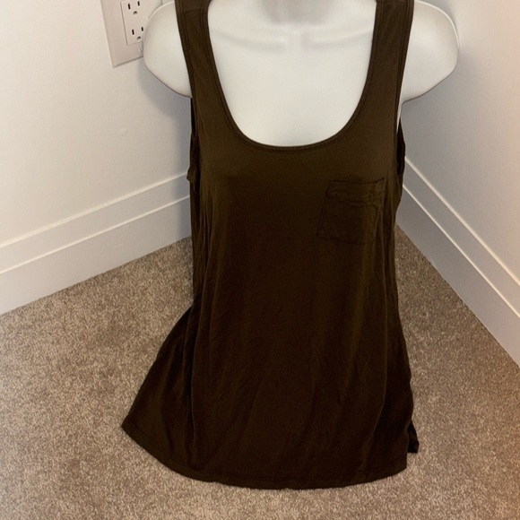 XXI 21  olive green  the LuxeLift tank top M - Picture 3 of 11